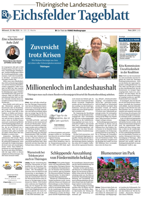 Cover of Thuringische Landeszeitung (Eichsfeld)