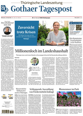 Cover of Thuringische Landeszeitung (Gotha)