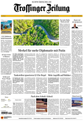Cover of Trossinger Zeitung
