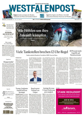 Cover of Westfalenpost (Olpe)