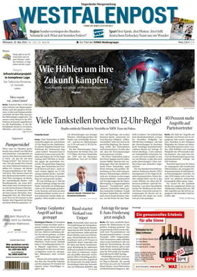 Cover of Westfalenpost (Siegen)