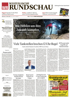 Cover of Westfalische Rundschau (Arnsberg)