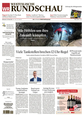 Cover of Westfalische Rundschau (Bad Berleburg Wittgenstein)
