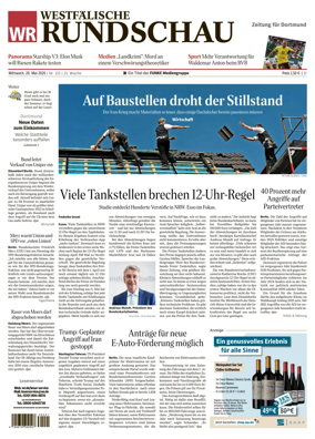 Cover of Westfalische Rundschau (Dortmund-Sud II)