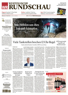 Cover of Westfalische Rundschau (Siegen)