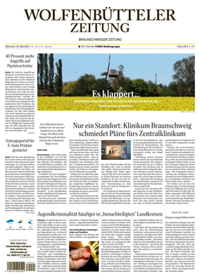 Cover of Wolfenbutteler Zeitung
