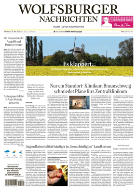 Cover of Wolfsburger Nachrichten (Helmstedt)