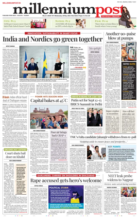 Cover of Millennium Post