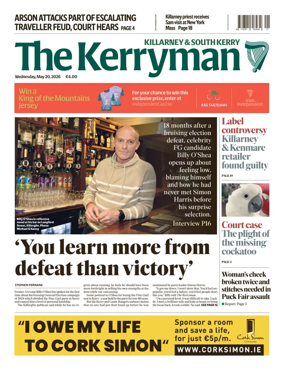 Cover of The Kerryman (South Kerry Edition)