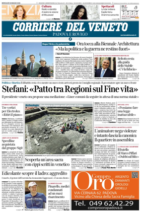 Cover of Corriere del Veneto (Padova e Rovigo)