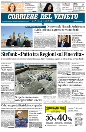 Cover of Corriere del Veneto (Venezia e Mestre)