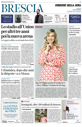 Cover of Corriere della Sera (Brescia)