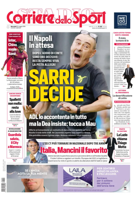 Cover of Corriere dello Sport (Campania)
