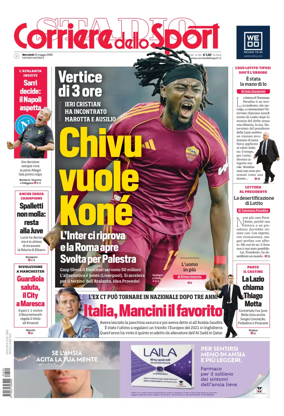 Cover of Corriere dello Sport (Nazionale)