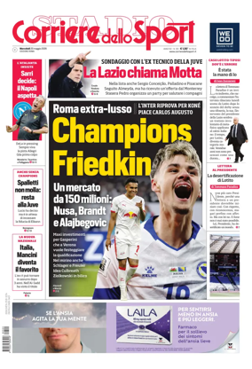 Cover of Corriere dello Sport (Roma)