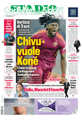 Cover of Corriere dello Sport Stadio (Nazionale)
