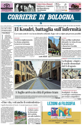 Cover of Corriere di Bologna