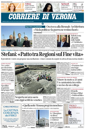 Cover of Corriere di Verona
