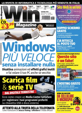 Cover of Win Magazine