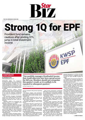 Cover of The Star - StarBiz