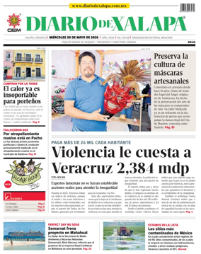 Cover of Diario de Xalapa
