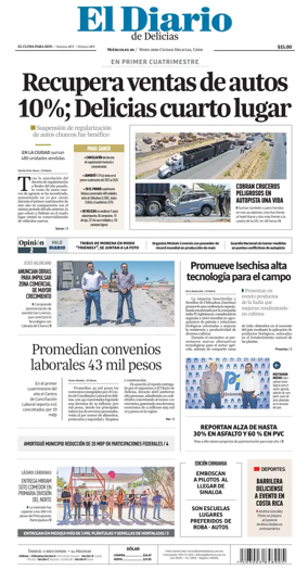 Cover of El Diario de Delicias