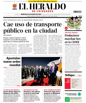 Cover of El Heraldo de Chihuahua