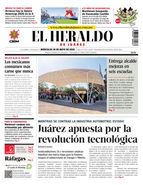 Cover of El Heraldo de Juarez