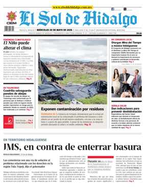 Cover of El Sol de Hidalgo