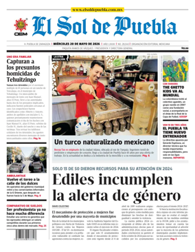 Cover of El Sol de Puebla
