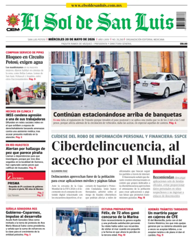Cover of El Sol de San Luis Potosi