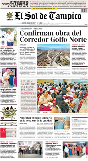 Cover of El Sol de Tampico