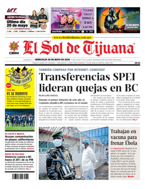 Cover of El Sol de Tijuana
