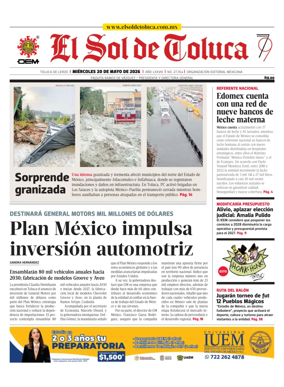 Cover of El Sol de Toluca