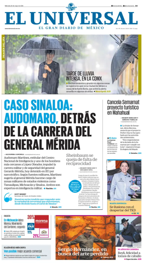 Cover of El Universal