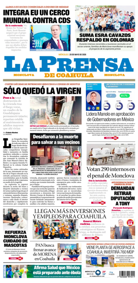 Cover of La Prensa de Coahuila