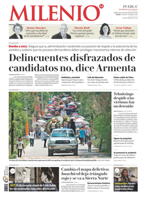 Cover of Milenio Puebla