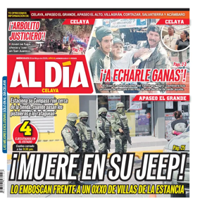 Cover of Periodico Al Dia (Celaya)