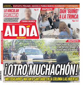 Cover of Periodico Al Dia (Irapuato)