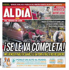 Cover of Periodico Al Dia (Leon)