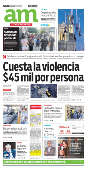 Cover of Periodico AM (Leon)