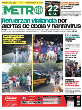 Cover of Publimetro Merida