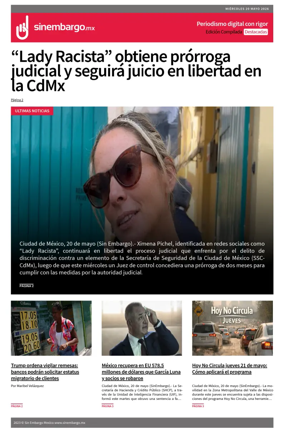 Cover of Sin Embargo destacadas
