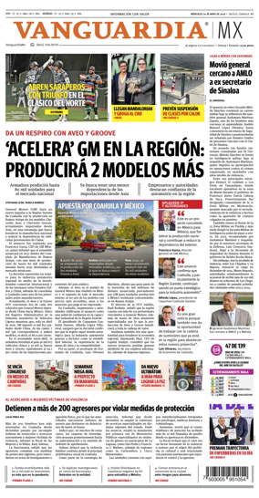 Cover of Vanguardia
