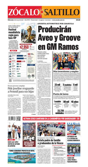 Cover of Zocalo Saltillo