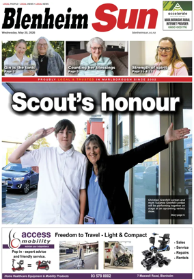Cover of Blenheim Sun