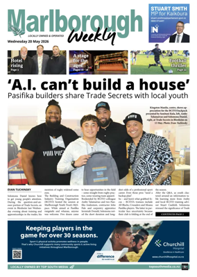 Cover of Marlborough Weekly