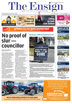 Cover of The Ensign-Gore