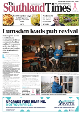 Cover of The Southland Times