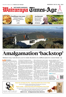 Cover of Wairarapa Times-Age (NZ)